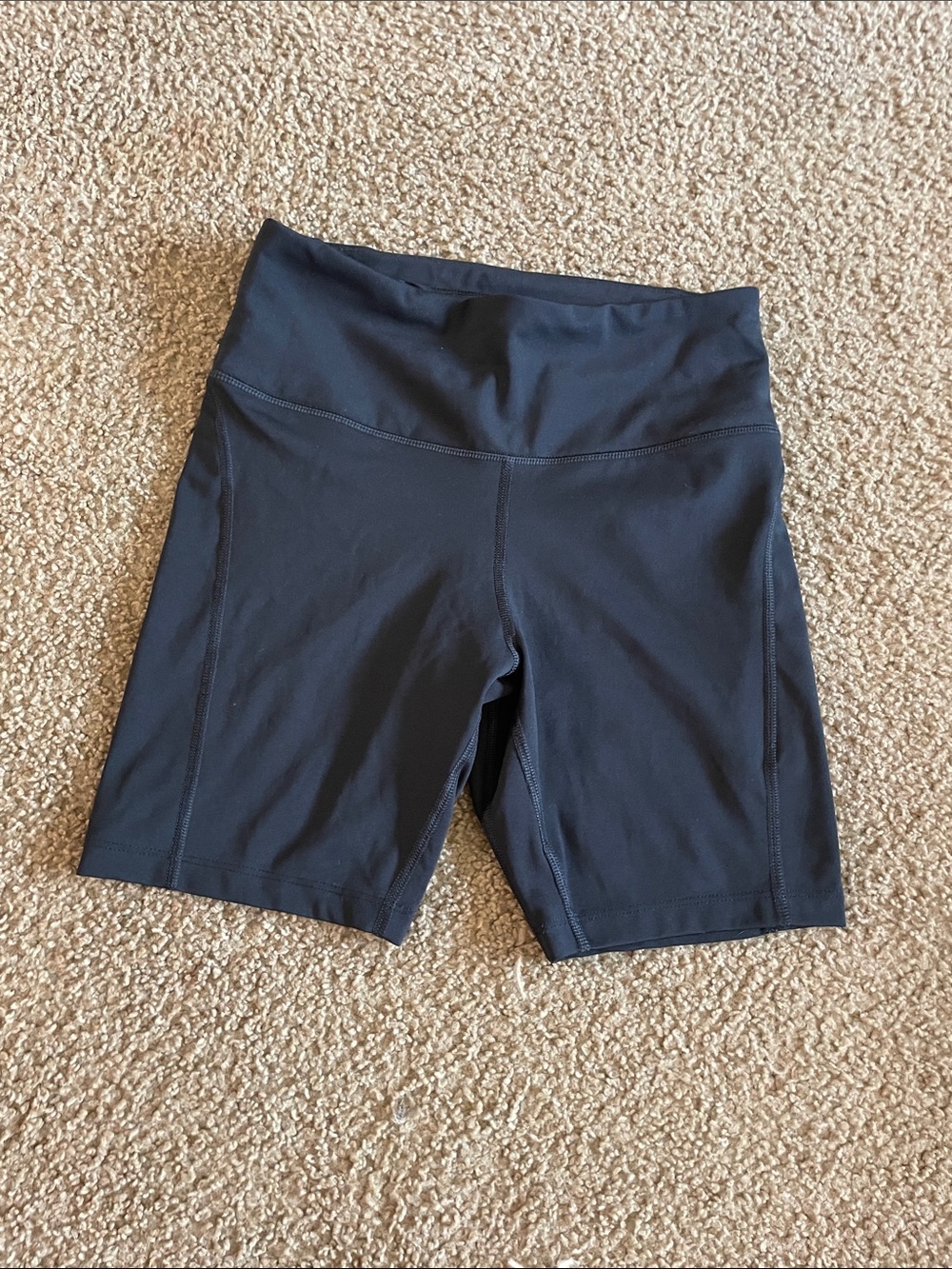 Nike Black High-Rise Bike Shorts